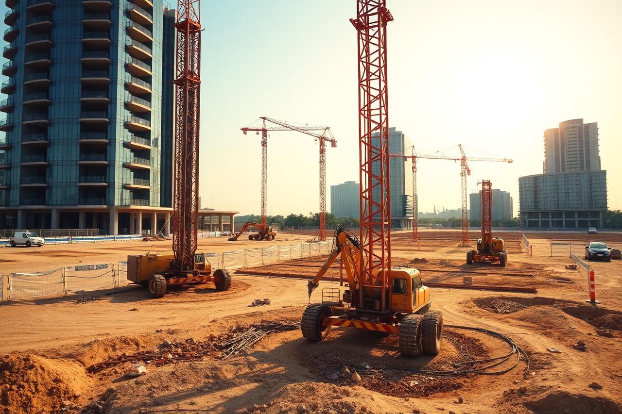 Syntel Global — Siruseri IT Park — Bored Cast In-Situ Pile (DMC Method) at Siruseri, Chennai