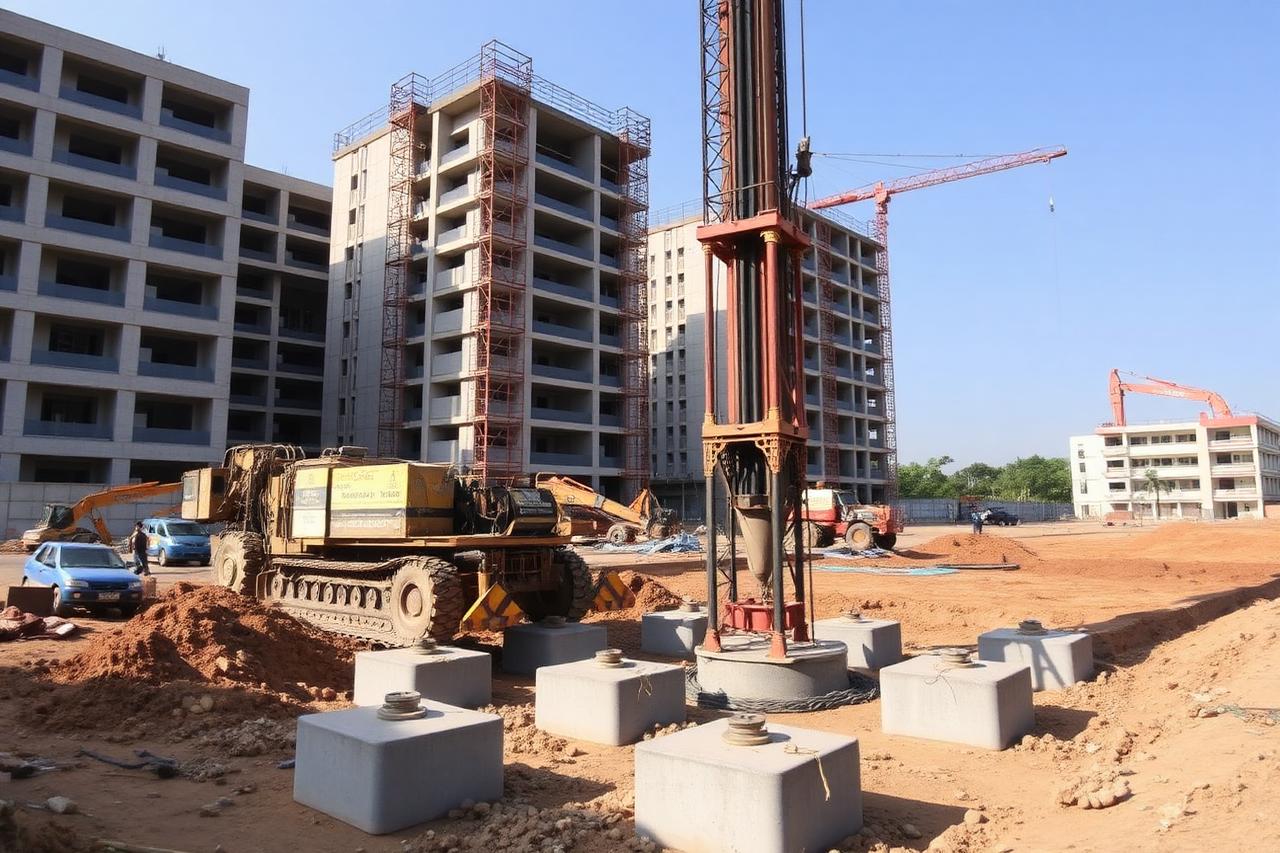 Kamaraj Medical College — Bored Cast In-Situ Pile (DMC Method) at Pondicherry