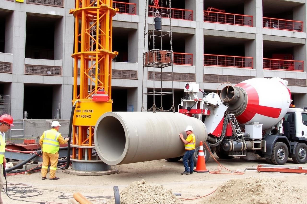 Rajiv Gandhi Children's Hospital — Bored Cast In-Situ Pile (DMC Method) at Pondicherry